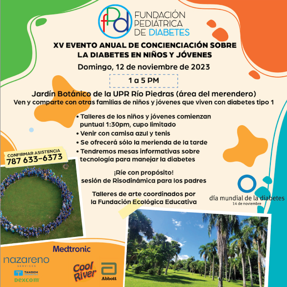 15vo Evento anual de concienciación sobre la diabetes en niños y jóvenes